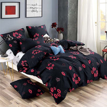 Load image into Gallery viewer, Alanna Printed Solid bedding sets  Home Bedding Set 4-7pcs High Quality Lovely Pattern with Star tree flower