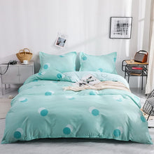 Load image into Gallery viewer, 3/4 pcs Luxury Comforter Bedding Sets Geometric Pattern Bed Linen Cotton/Polyester Duvet Cover Bed Sheet Pillowcases Cover Set