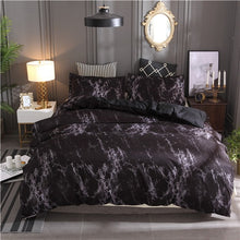 Load image into Gallery viewer, Marble Pattern Bedding Set Duvet Cover Set 2/3pcs Bed Set Twin Double Queen Quilt Cover Bed linen (No Sheet No Filling)