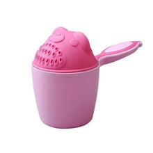 Load image into Gallery viewer, Cartoon Baby Bath Caps Baby Shampoo Cup Children Bathing Bailer Baby Shower Spoons Child Washing Hair Cup Kids bath tool