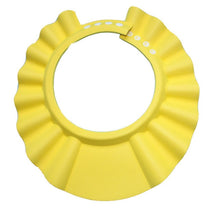 Load image into Gallery viewer, Baby Safe Baby Shower Cap Kids Bath Hat Adjustable Baby Shower Cap Protect Eyes Hair Wash Shield for Children Waterproof Cap