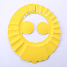Load image into Gallery viewer, Baby Safe Baby Shower Cap Kids Bath Hat Adjustable Baby Shower Cap Protect Eyes Hair Wash Shield for Children Waterproof Cap