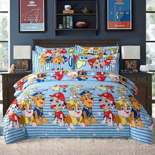 Load image into Gallery viewer, Simple Classic Queen bedding set 5 size bed linen 4pcs/set duvet cover set Pastoral bed sheet AB side duvet cover 2019 bed